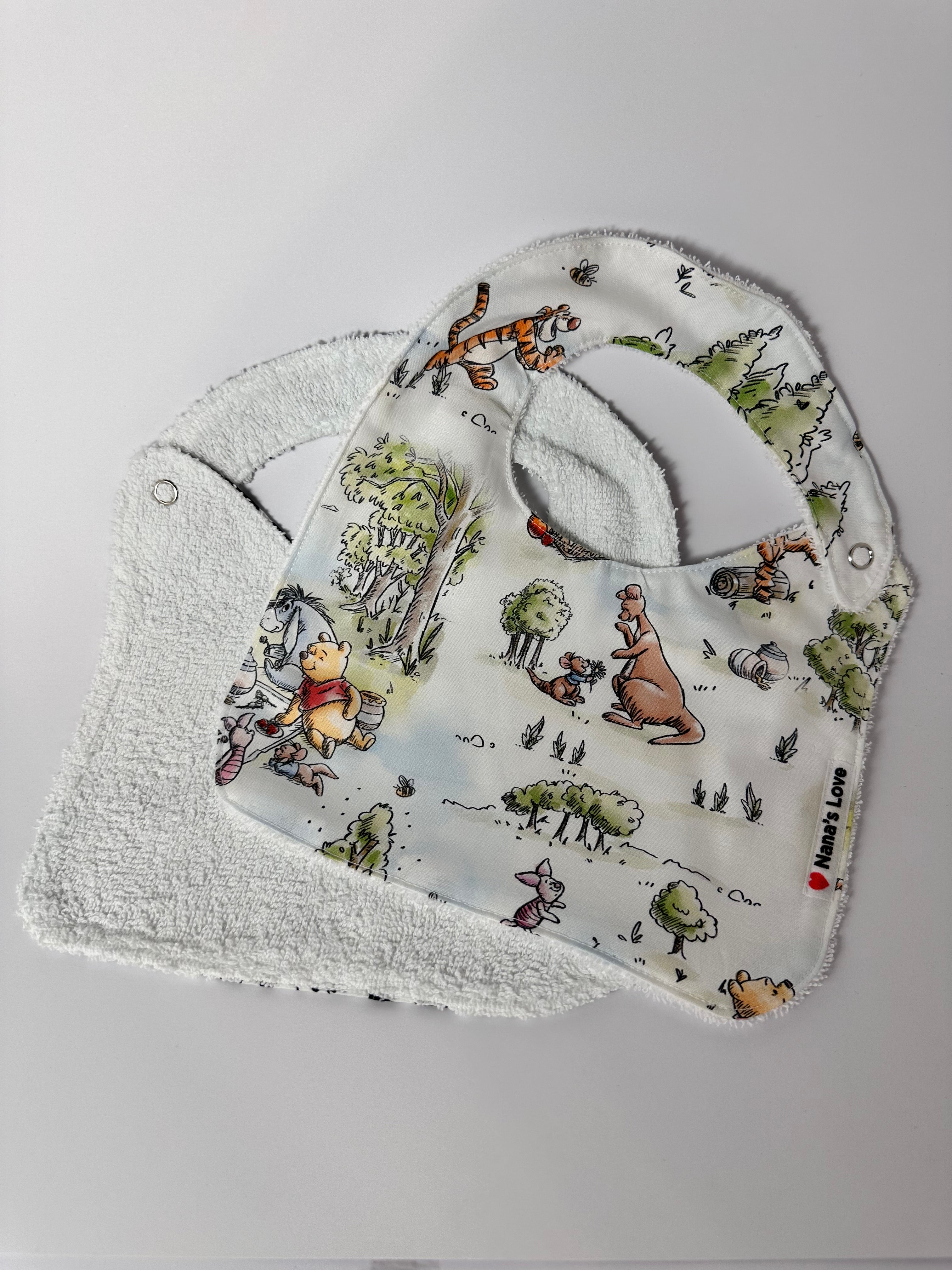 Classic Bib - Winnie the Pooh - The Hundred Acre Woods