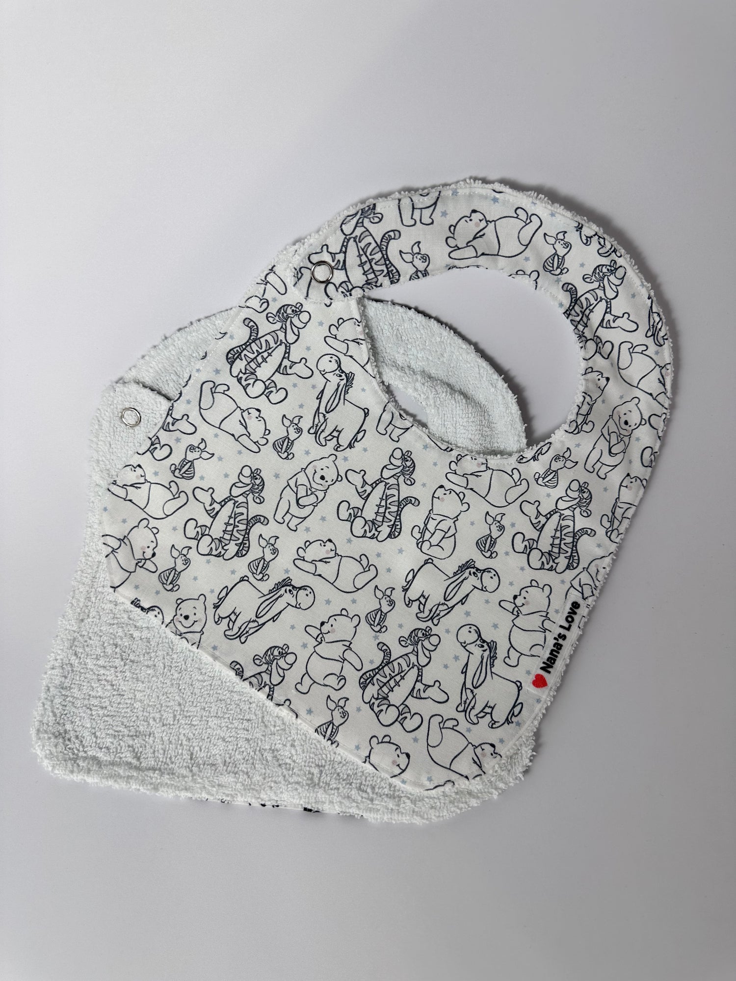 Classic Bib - Winnie the Pooh Sketches