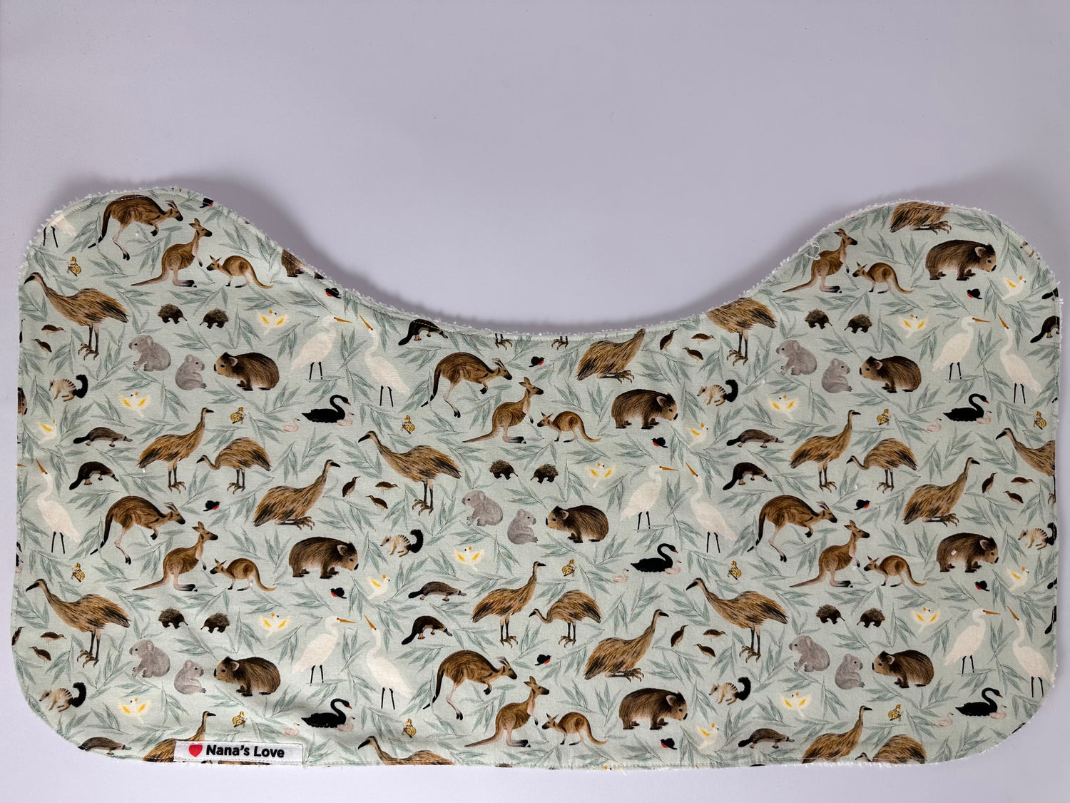Burp Cloth - Aussie Animals