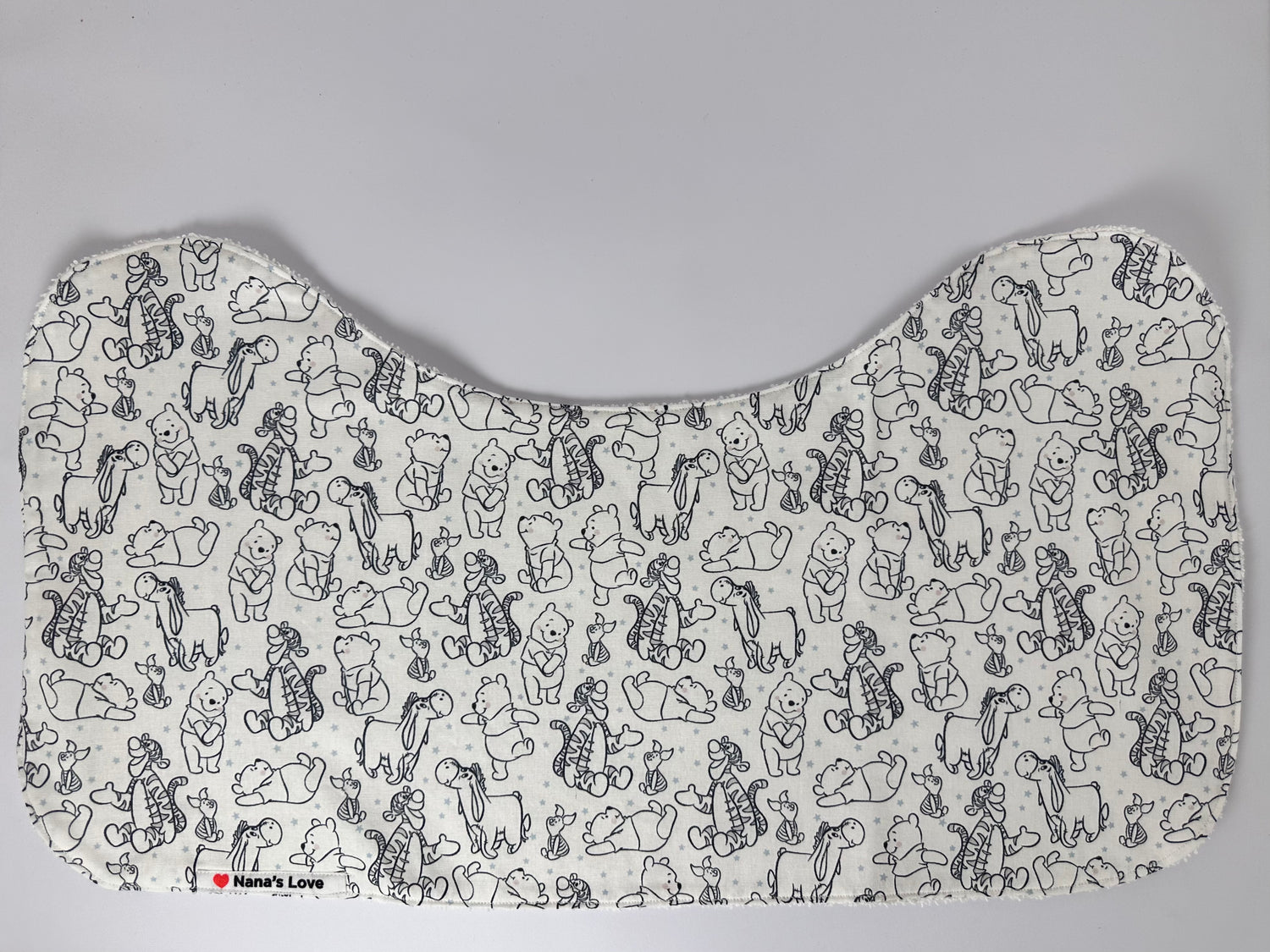 Burp Cloth - Winnie the Pooh Sketches