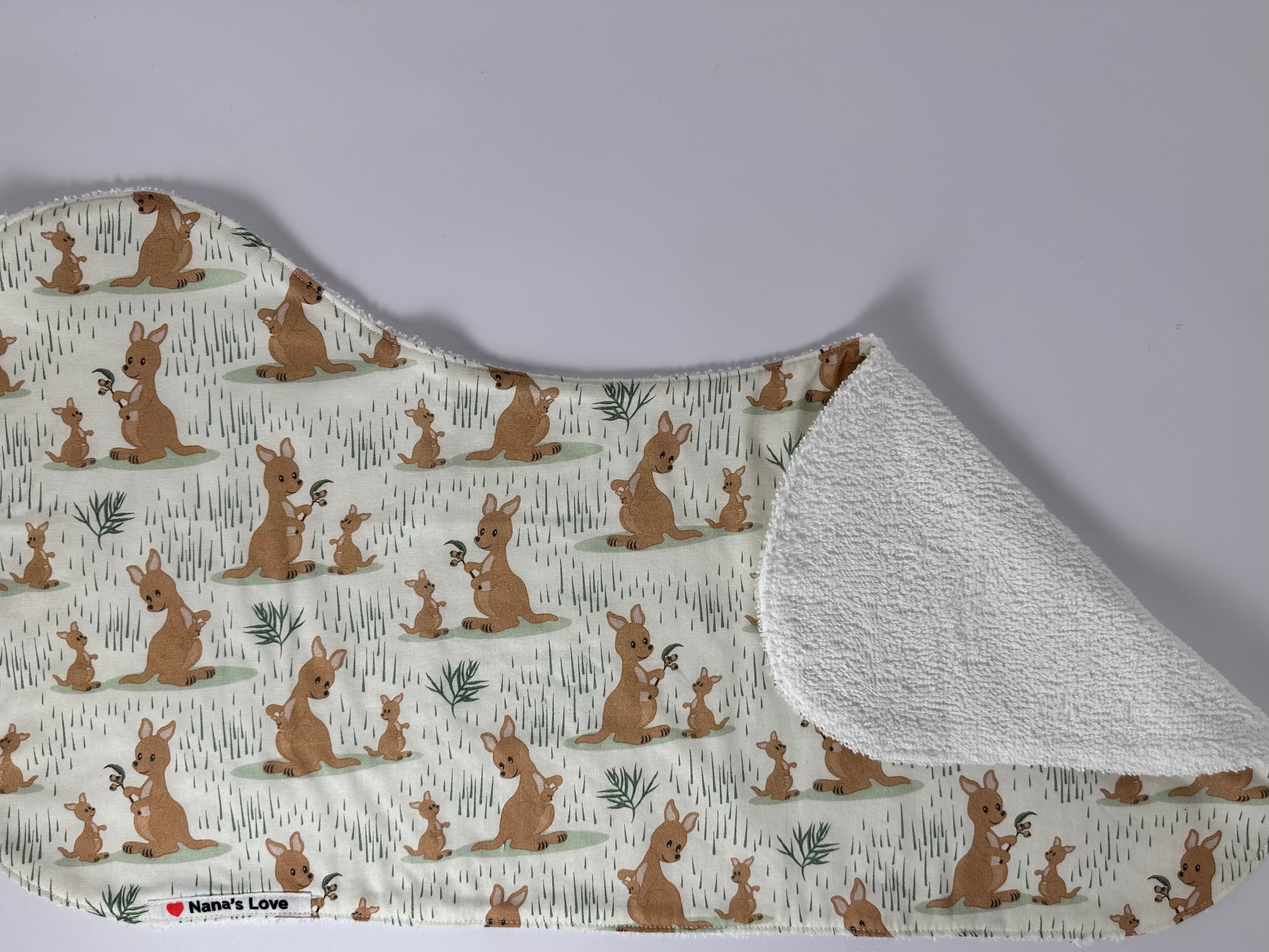 Burp Cloth - Mum & Baby Kangaroo