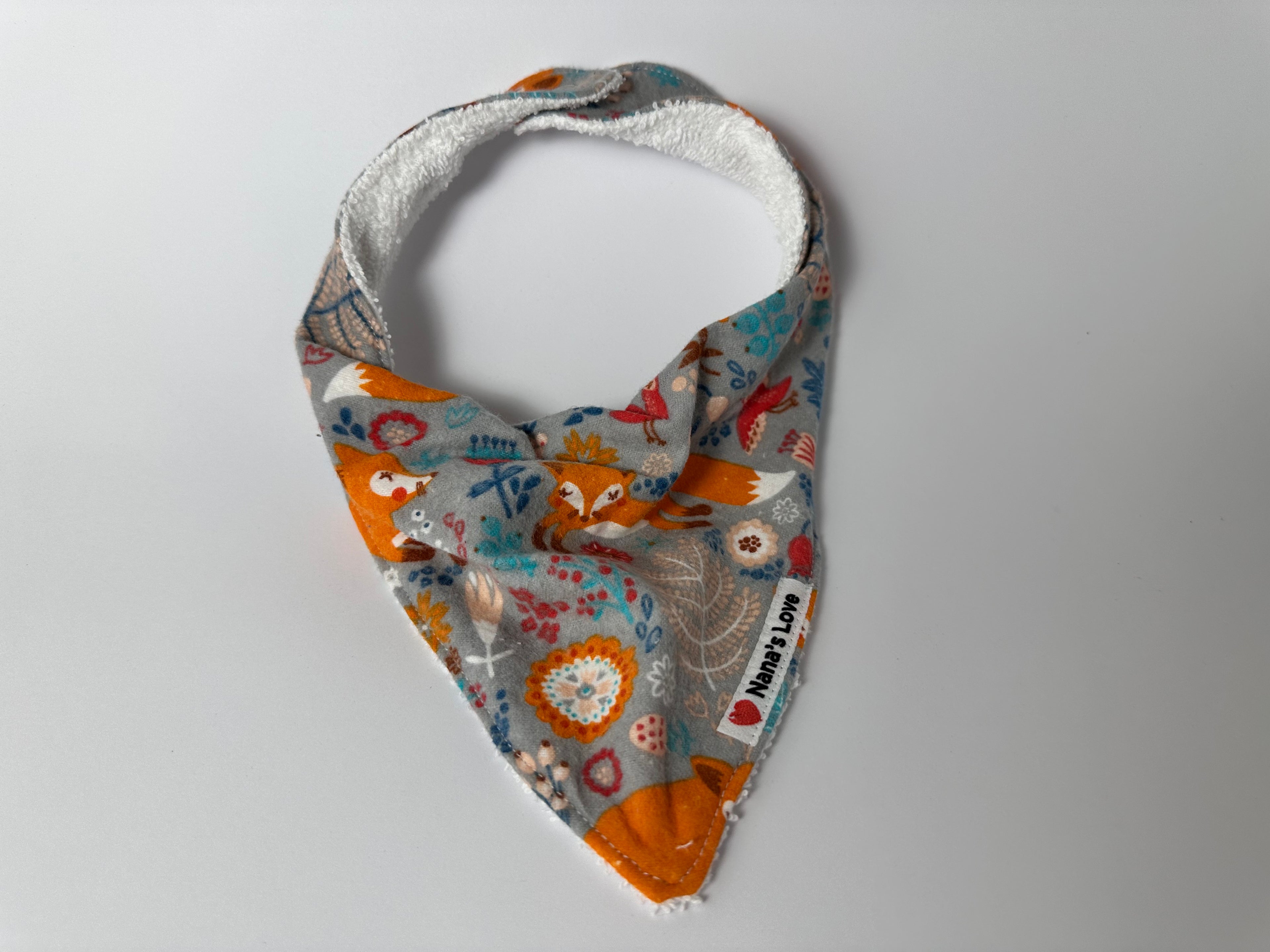 Bandana Bib - Sleeping Fox