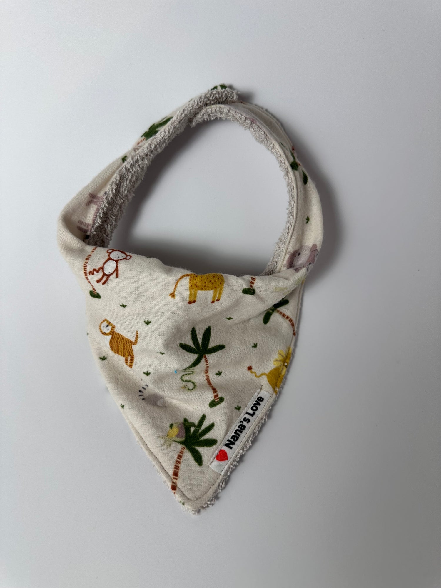 Bandana Bib - Safari Friends