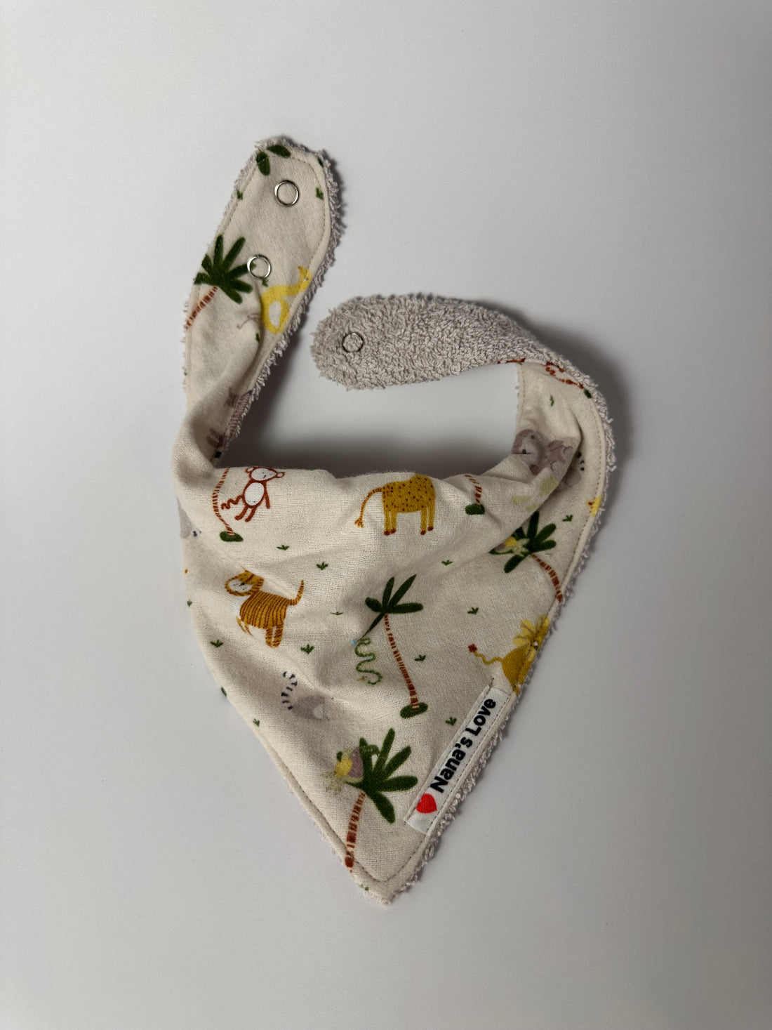 Bandana Bib - Safari Friends