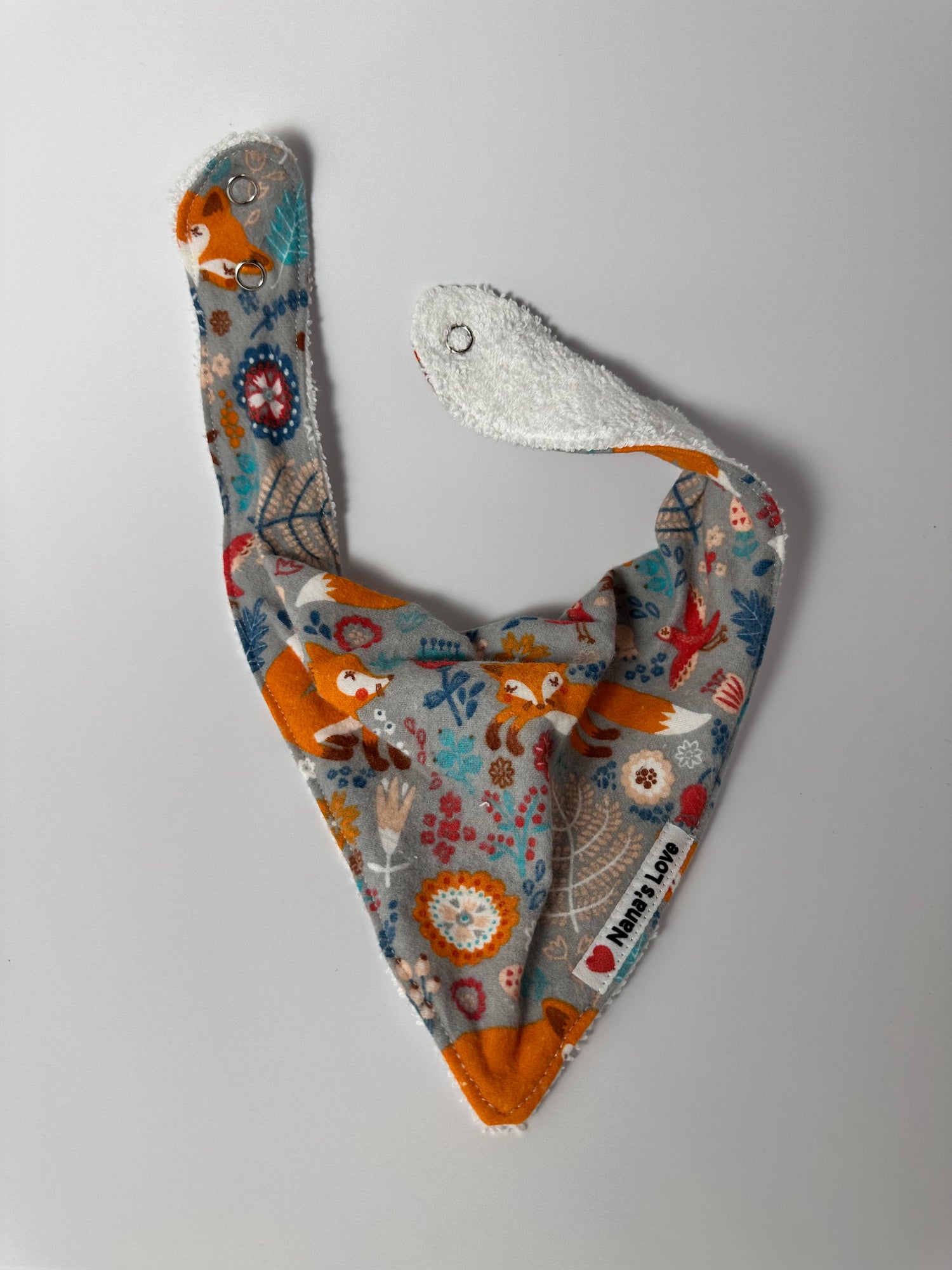 Bandana Bib - Sleeping Fox