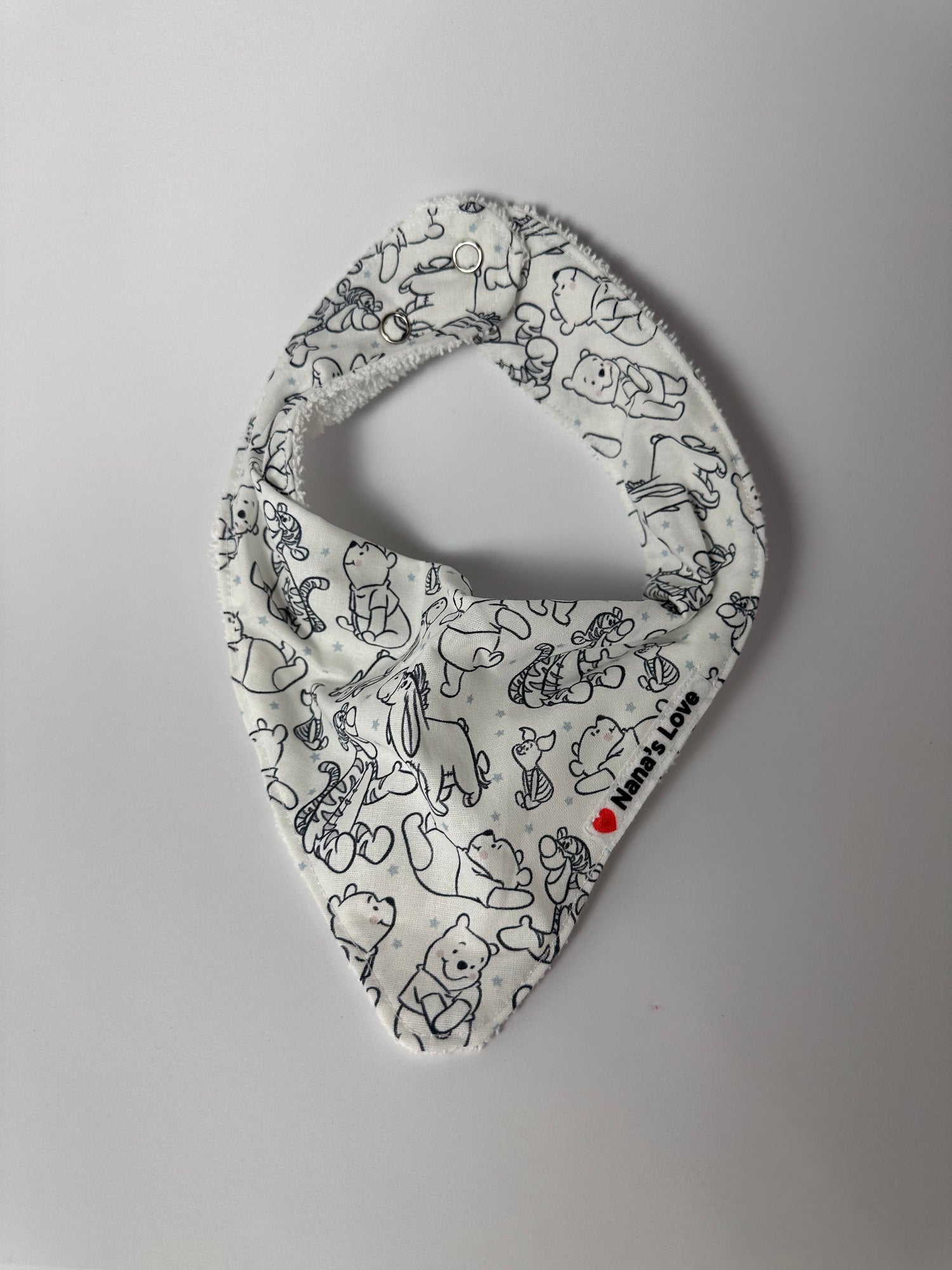 Bandana Bib - Winnie the Pooh Sketches