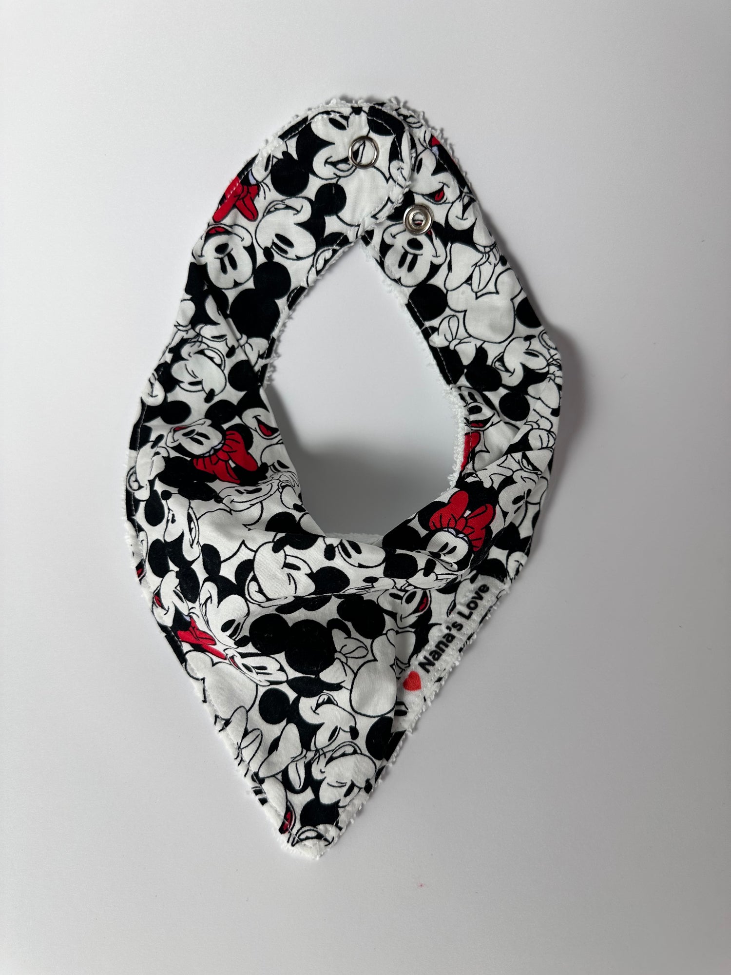 Bandana Bib - Mickey &amp; Minnie