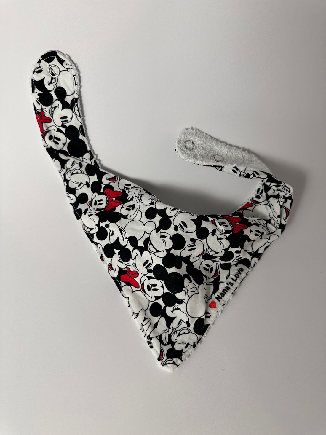 Bandana Bib - Mickey &amp; Minnie