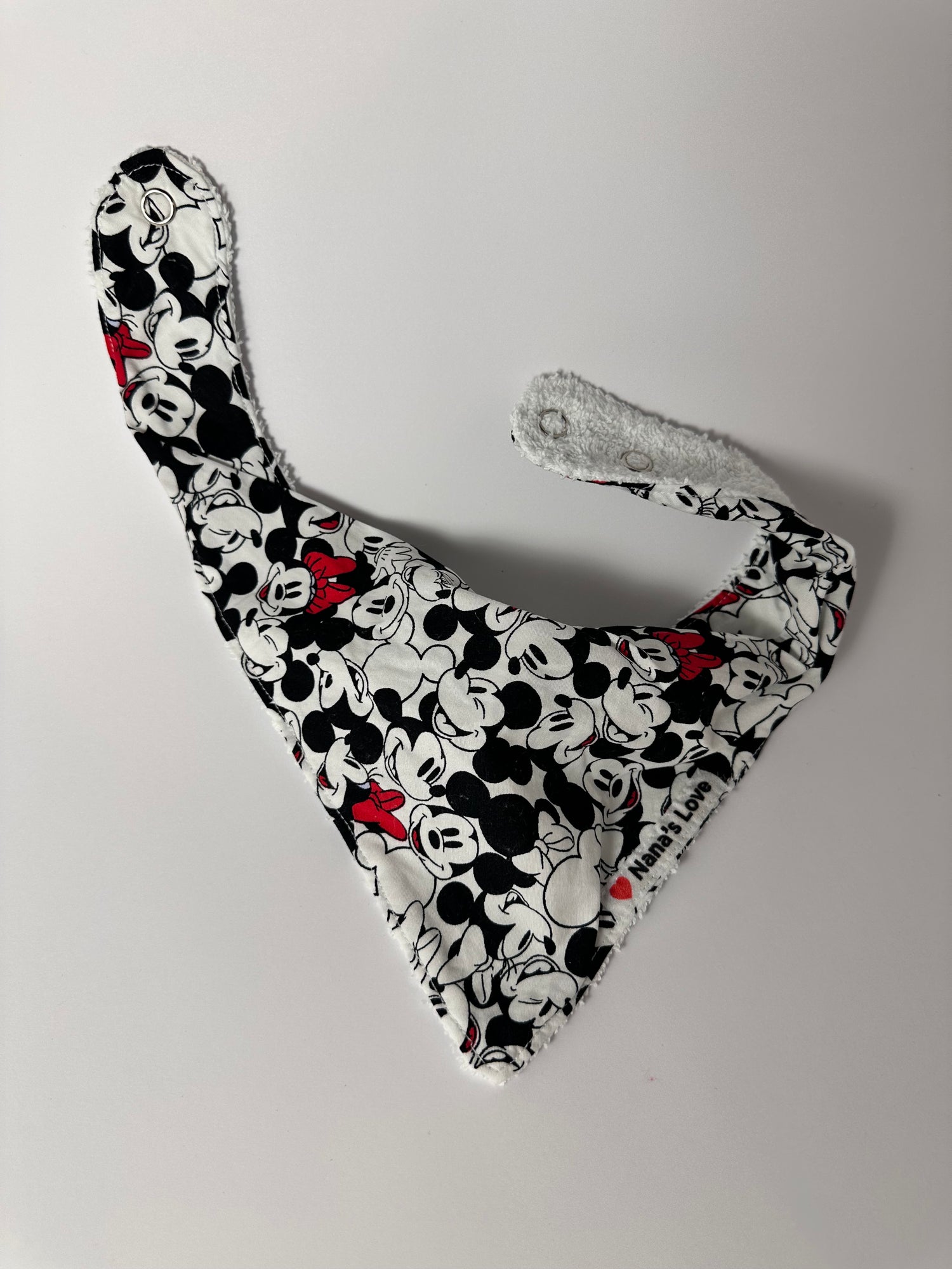 Bandana Bib - Mickey &amp; Minnie