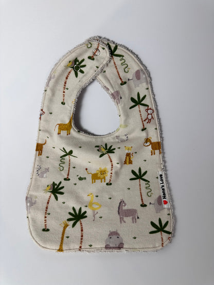 Feeding Bib - Safari Friends