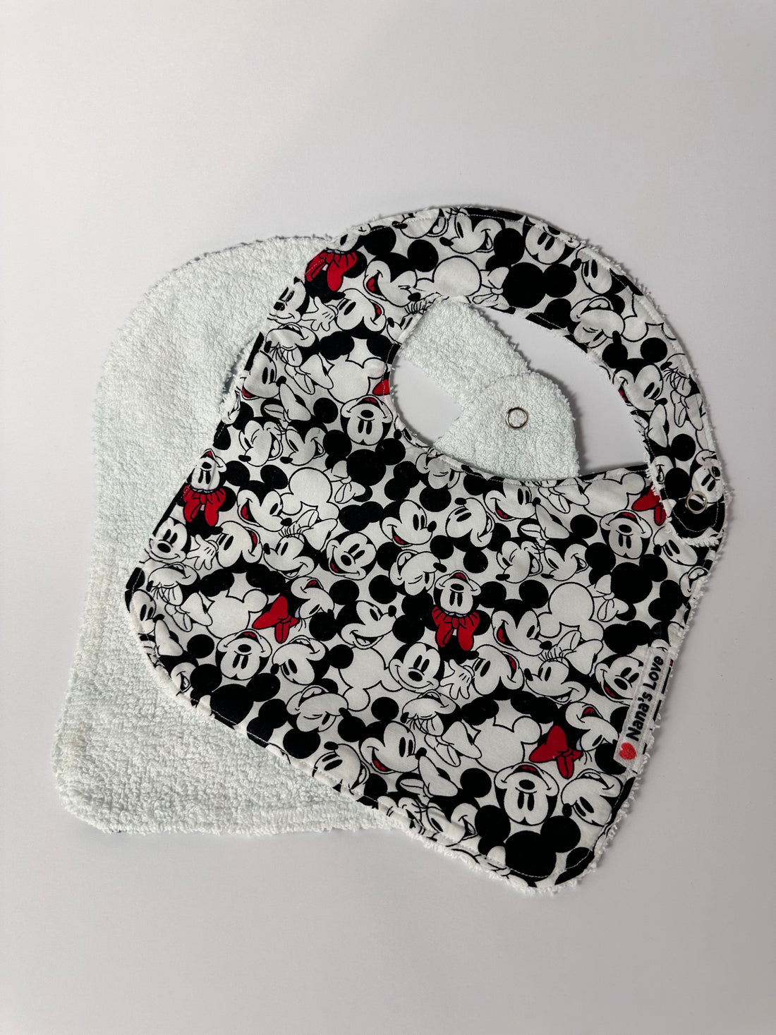 Classic Bib - Mickey & Minnie