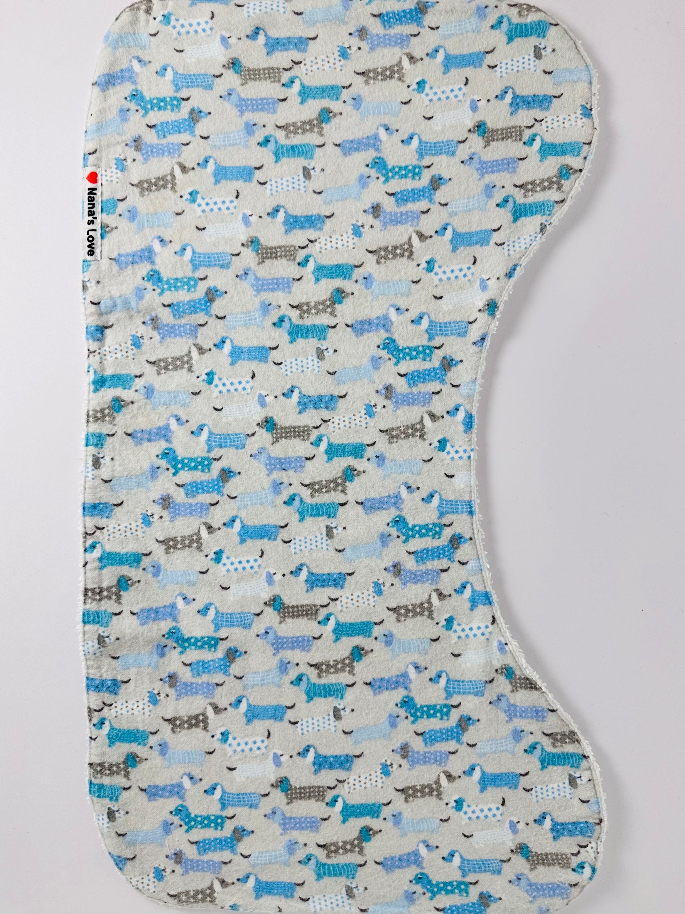 Burp Cloth - Dachshund