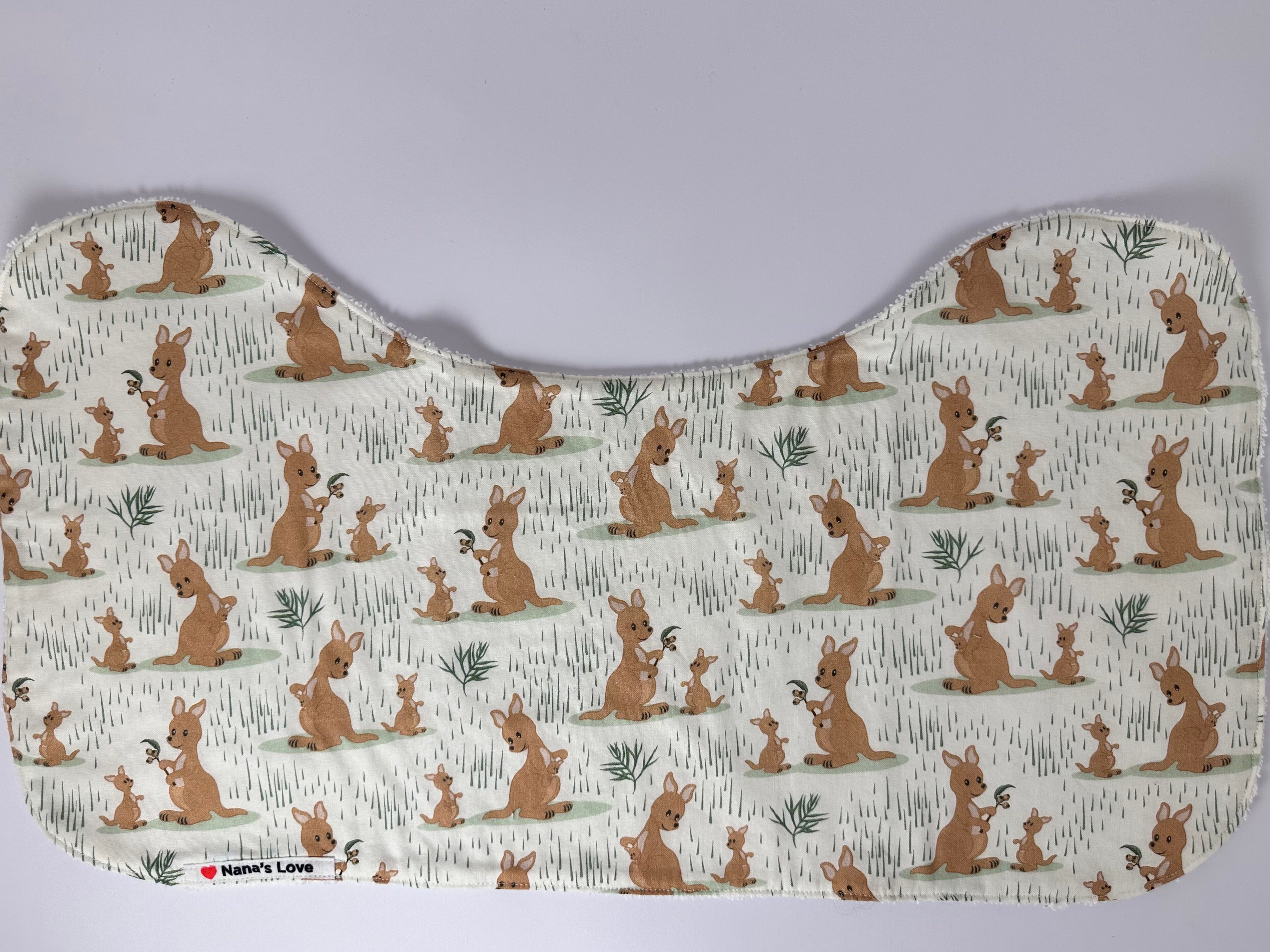 Burp Cloth - Mum &amp; Baby Kangaroo