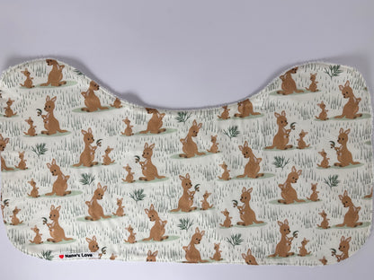 Burp Cloth - Mum &amp; Baby Kangaroo