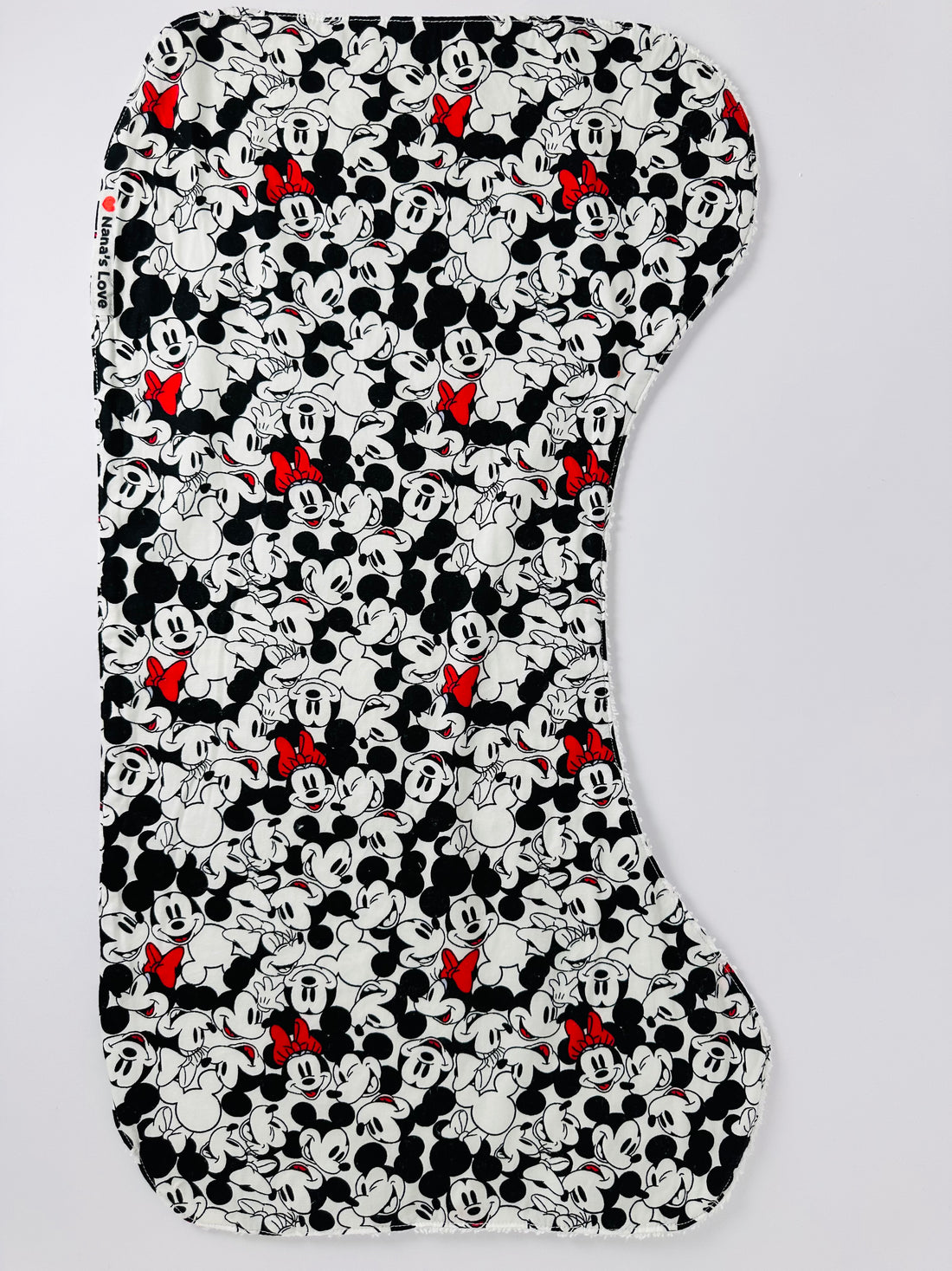 Burp Cloth - Mickey &amp; Minnie