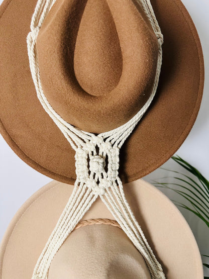 Double 123cm Neutral Hat Holder