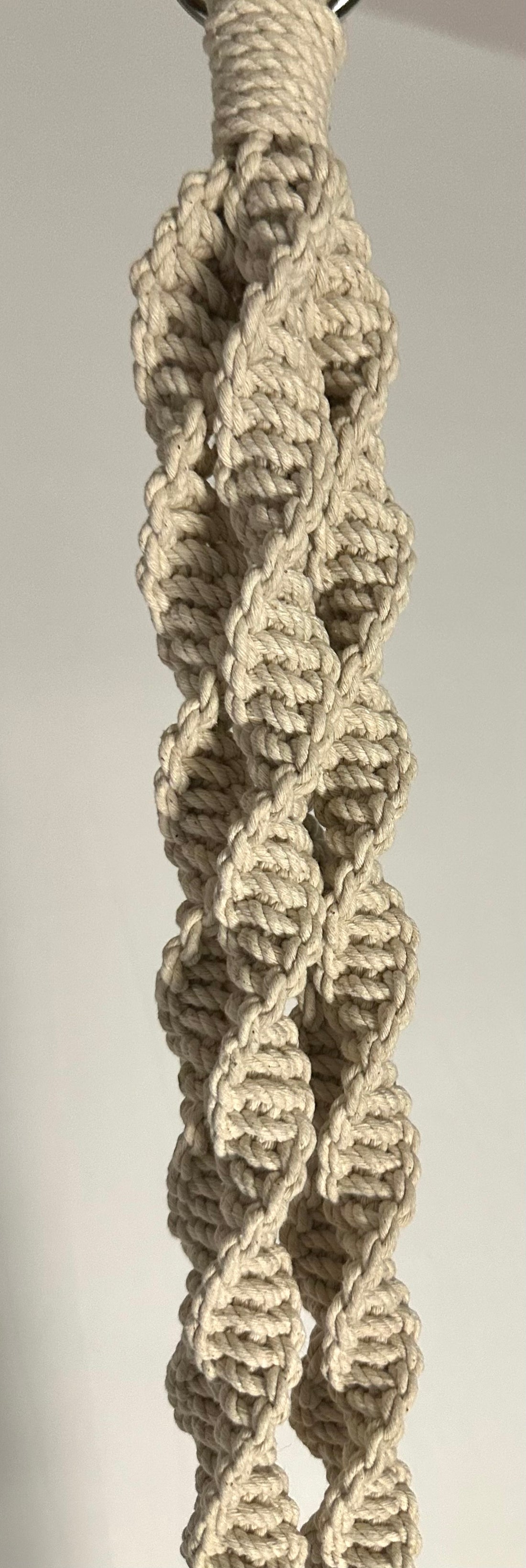 180cm Neutral Macrame Plant Hanger