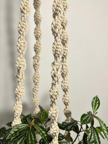 180cm Neutral Macrame Plant Hanger